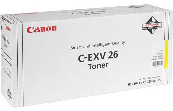 Canon Toner C-EXV26 Toner 1657B006 yellow - reduziert