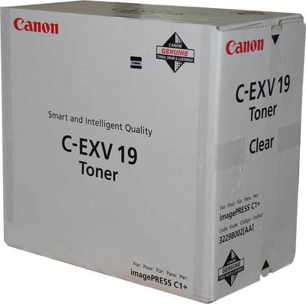 Canon Toner C-EXV19 Toner 3229B002 klar