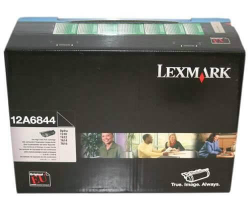 Lexmark Toner 12A6844 black