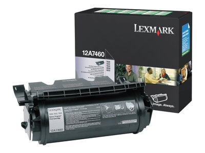Lexmark Toner 12A7460 black