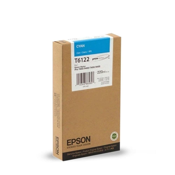Epson T6122 Tinte C13T612200 cyan