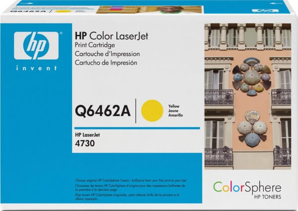 HP Color Laserjet Toner Q6462A yellow