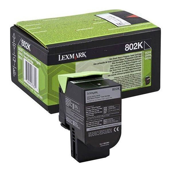 Lexmark Toner Kit 80C20KE black - reduziert