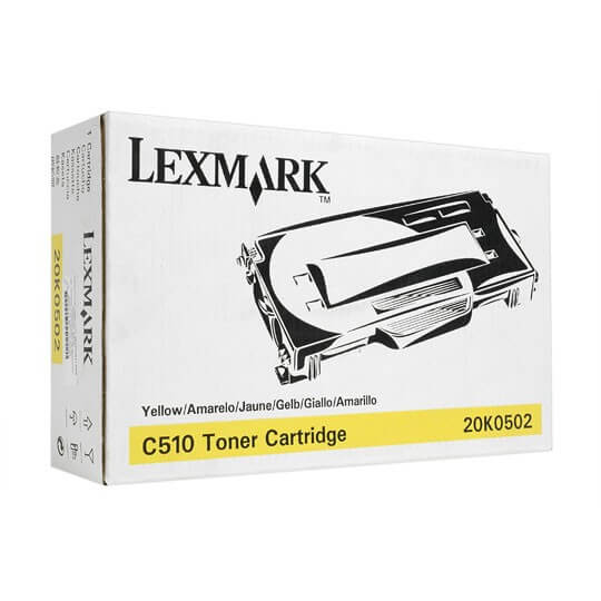 Lexmark Toner 20K0502 yellow - reduziert