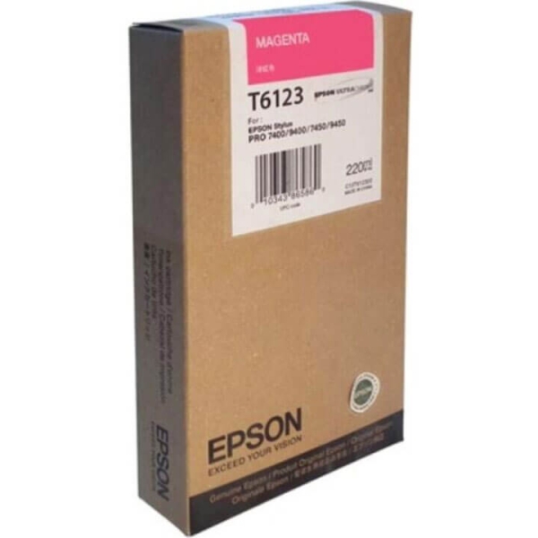 Epson T6123 Tinte C13T612300 magenta