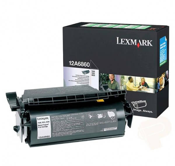 Lexmark Toner 12A6860 black