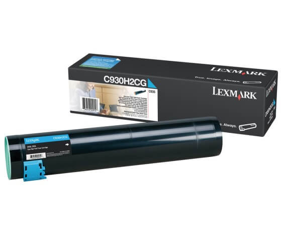 Lexmark Toner C930H2CG cyan - reduziert